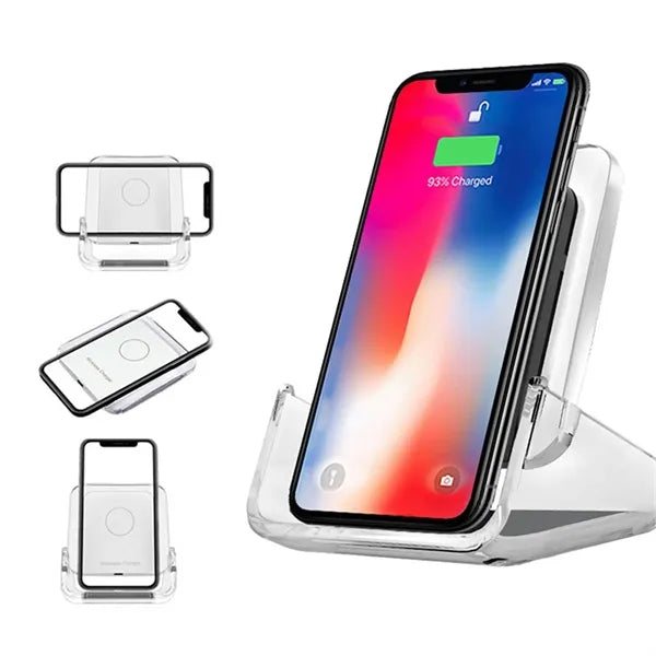 2 In 1 Wireless Charging w/ Phone Holder