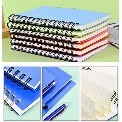 A6 Spiral Notebook with Pen Set