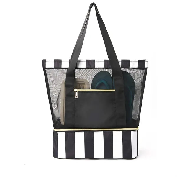 Double-Layer Beach Bag