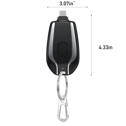 1500mAh Portable Keychain Charger