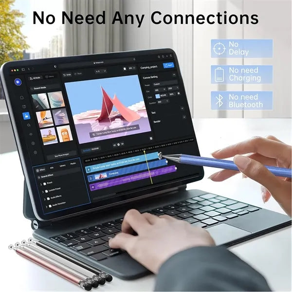 2 in 1 Stylus Pen for Touch Screen