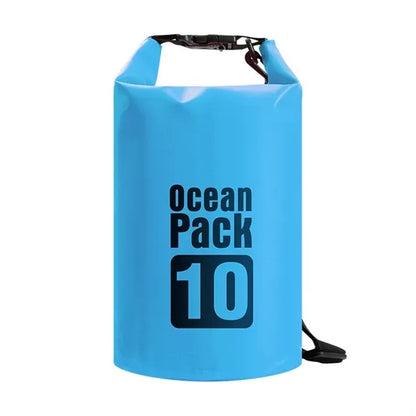 Waterproof PVC Bucket Bag For Beach Rafting Swimming