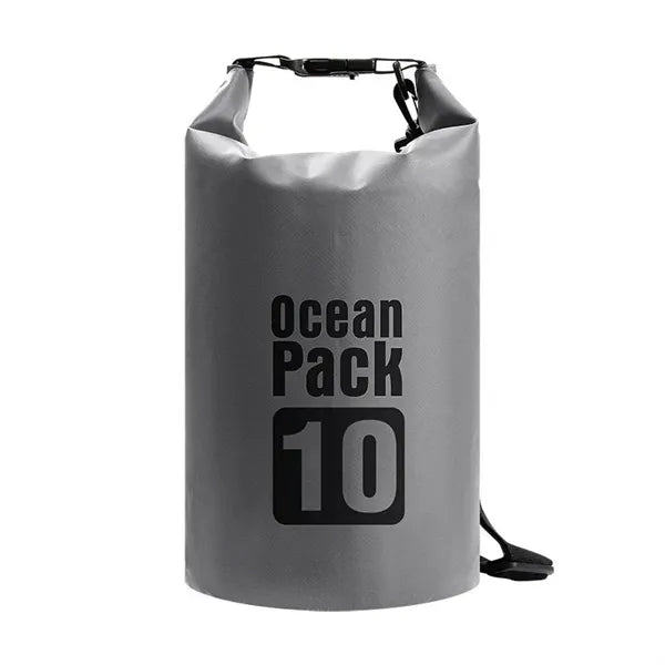 Waterproof PVC Bucket Bag For Beach Rafting Swimming