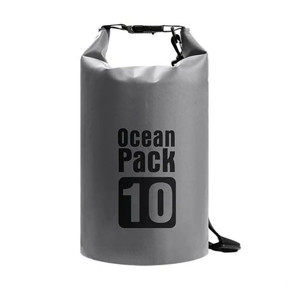 Waterproof PVC Bucket Bag For Beach Rafting Swimming