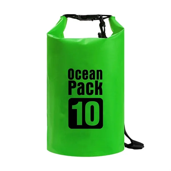 Waterproof PVC Bucket Bag For Beach Rafting Swimming