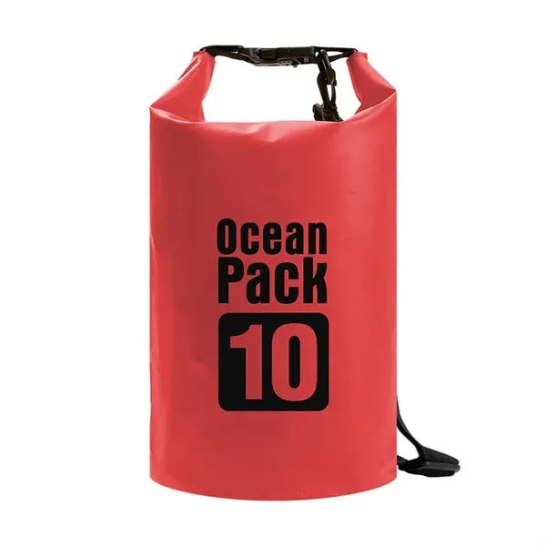 Waterproof PVC Bucket Bag For Beach Rafting Swimming
