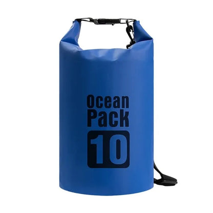 Waterproof PVC Bucket Bag For Beach Rafting Swimming