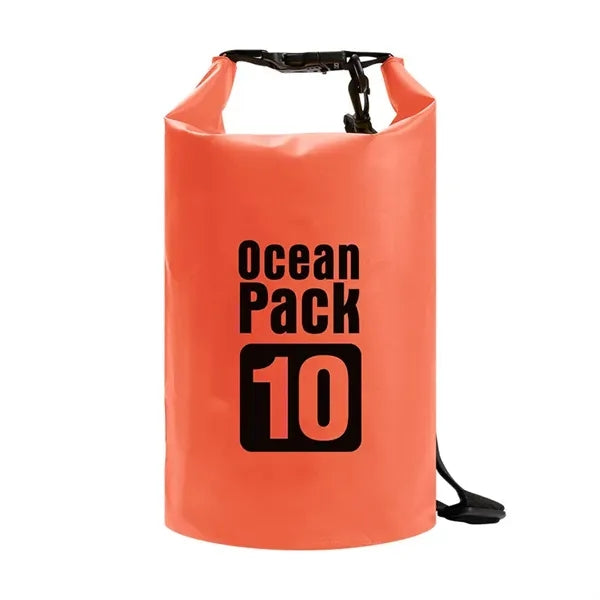 Waterproof PVC Bucket Bag For Beach Rafting Swimming