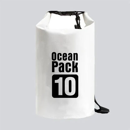 Waterproof PVC Bucket Bag For Beach Rafting Swimming