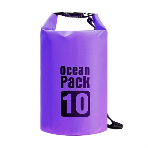 Waterproof PVC Bucket Bag For Beach Rafting Swimming