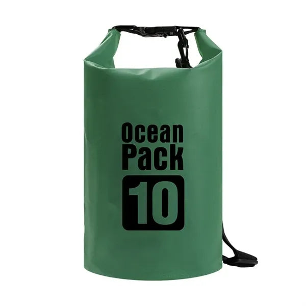 Waterproof PVC Bucket Bag For Beach Rafting Swimming