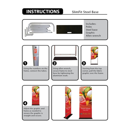 SlimFit Steel Base Replacement Graphic