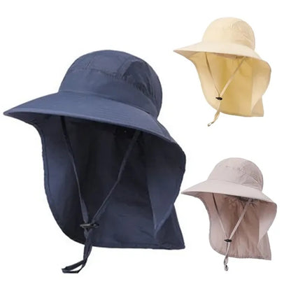 Wide Brim Bucket Sun Visor Hat