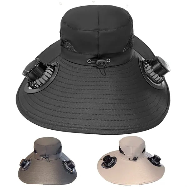 Solar Fan Cap
