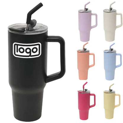 40oz Stainless Steel Triple Layer Insulated Travel Tumbler