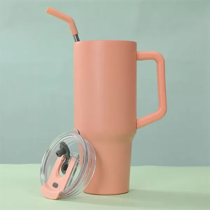 40oz Stainless Steel Triple Layer Insulated Travel Tumbler