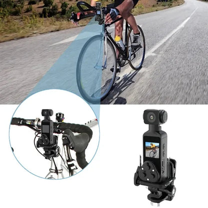 Compact Handheld Gimbal Camera for Stabilized Video Record