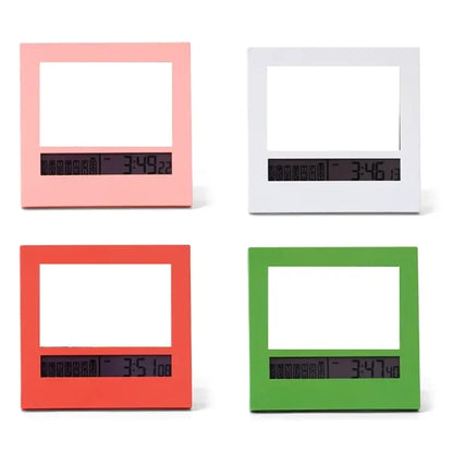 Photo Frame Digital Alarm Clock