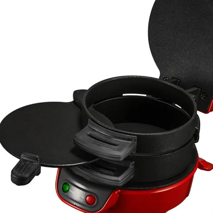 Compact Collapsible Electric Sandwich Maker and Breakfast