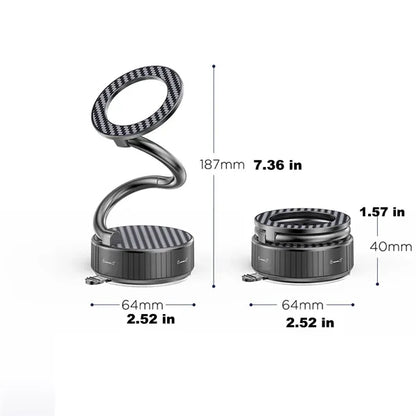New Vacuum Magnetic Phone Holder Stand with Suction Cup