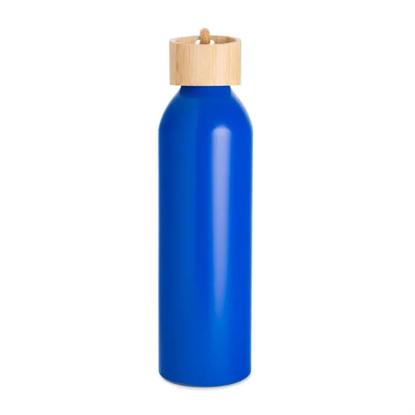 Meriden Sustainable Aluminum Bottle with Bamboo Lid &Cotton