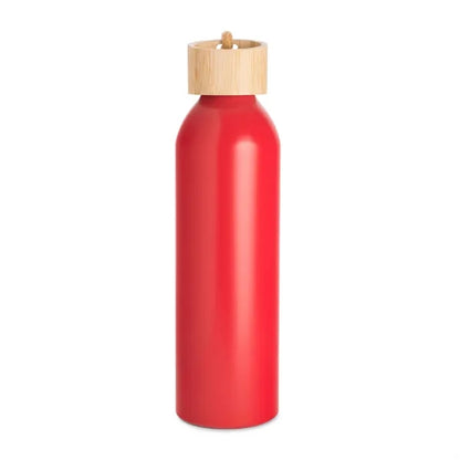 Meriden Sustainable Aluminum Bottle with Bamboo Lid &Cotton