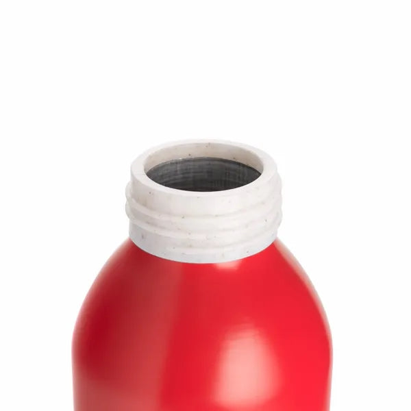 Meriden Sustainable Aluminum Bottle with Bamboo Lid &Cotton