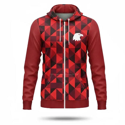 Unisex Kids Sublimated Scuba Knit Hoodie Economy