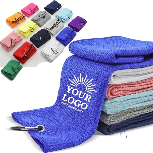 Microfiber Tri-fold Golf Towel