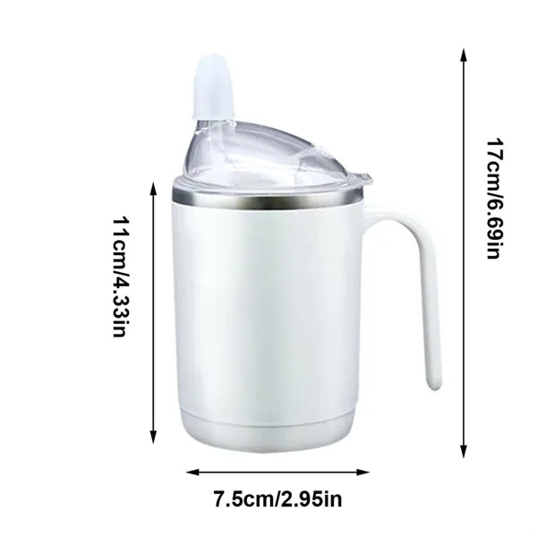 15oz Spill Proof Insulated Dysphagia Cup for Kids Adults