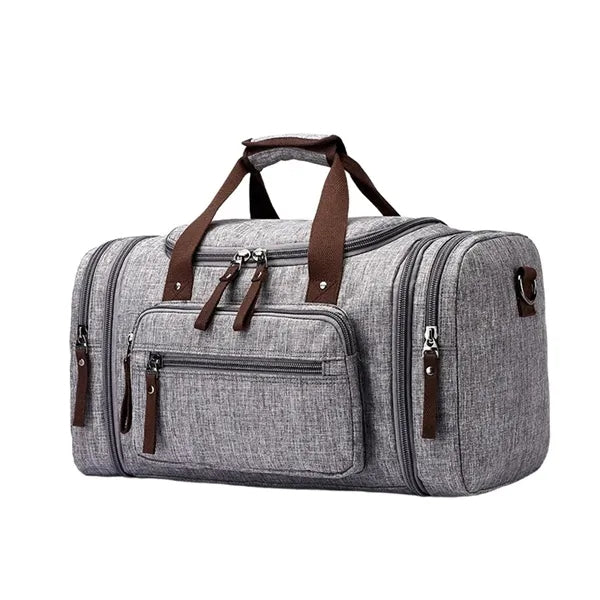 Outdoor Large Capacity Crossbody Portable Canvas Travel Bag