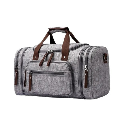 Outdoor Large Capacity Crossbody Portable Canvas Travel Bag