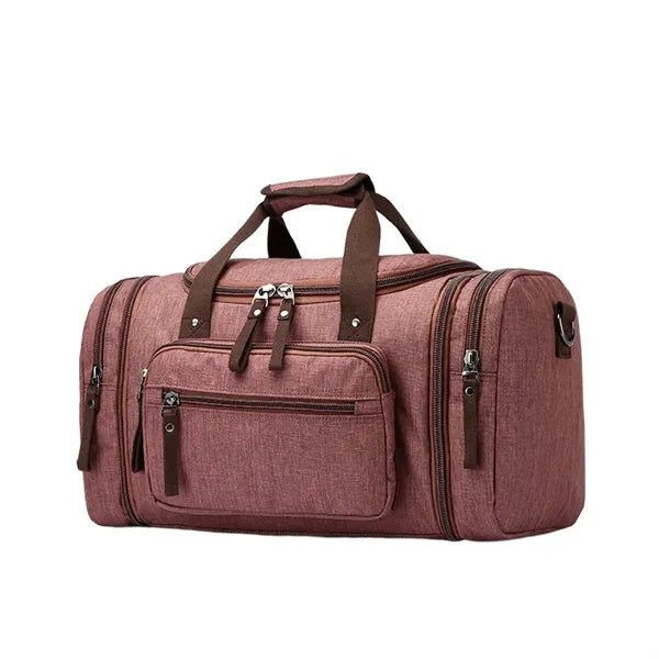 Outdoor Large Capacity Crossbody Portable Canvas Travel Bag