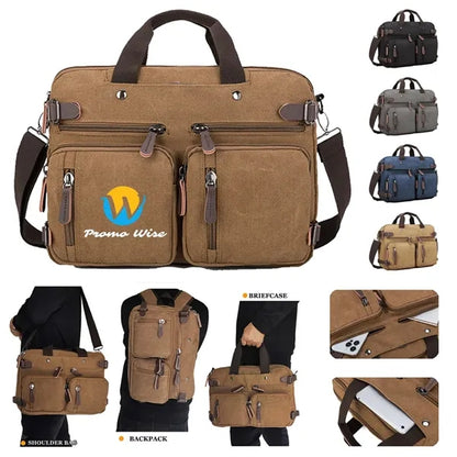 Multifunctional Hand-held Crossbody Laptop Backpack