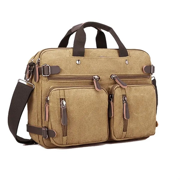 Multifunctional Hand-held Crossbody Laptop Backpack