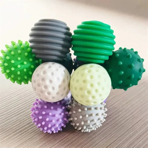 Silicone Decompression Magnetic Toy Ball Eight-Piece Set