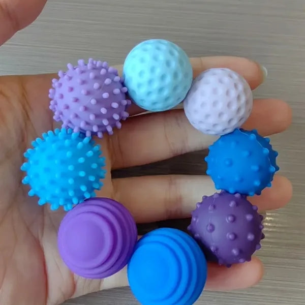 Silicone Decompression Magnetic Toy Ball Eight-Piece Set