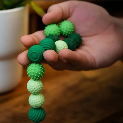 Silicone Decompression Magnetic Toy Ball Eight-Piece Set