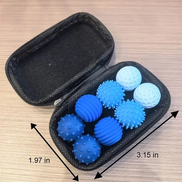 Silicone Decompression Magnetic Toy Ball Eight-Piece Set