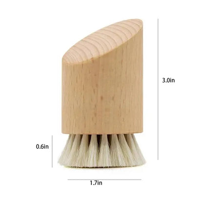 Wooden Exfoliating Facial Cleansing Brush