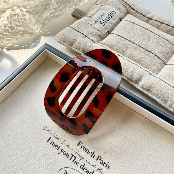 Oval Flat Hair Clips