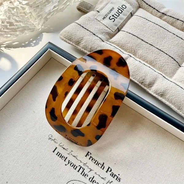 Oval Flat Hair Clips
