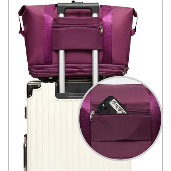 Double-Layer Expandable Travel Bag