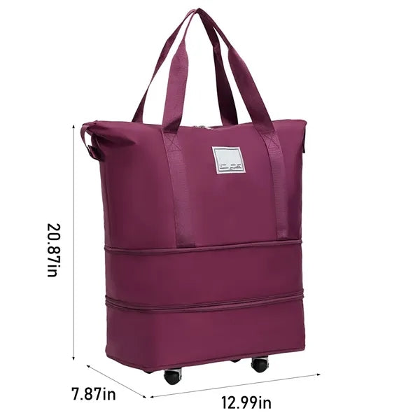 Double-Layer Expandable Travel Bag