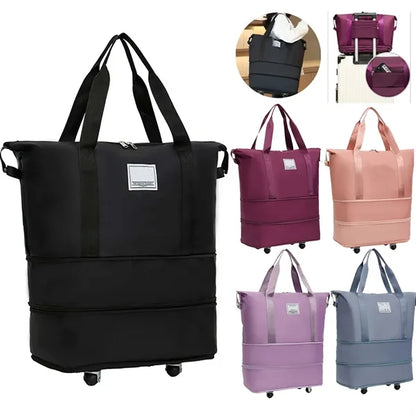 Double-Layer Expandable Travel Bag