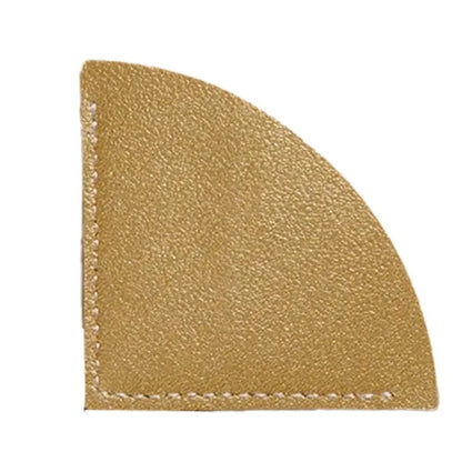 PU leather Corner Page Book Mark