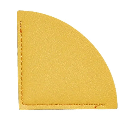 PU leather Corner Page Book Mark