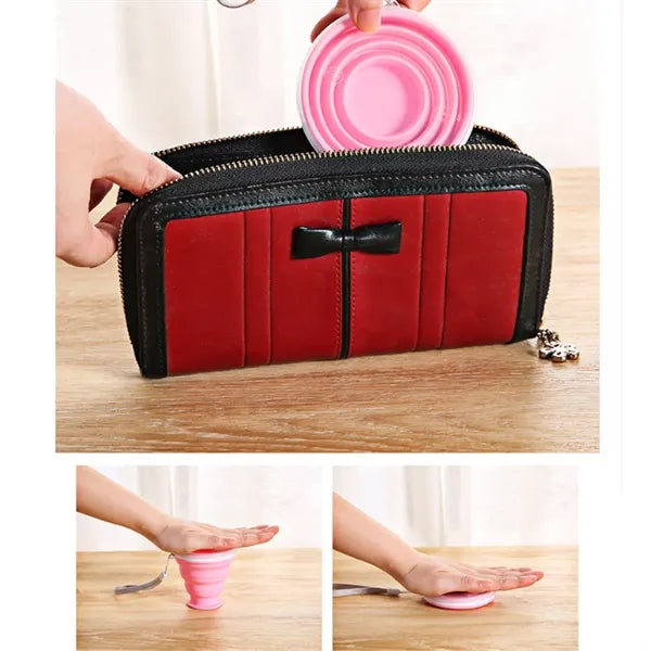 10oz Silicone Collapsible Travel Cup
