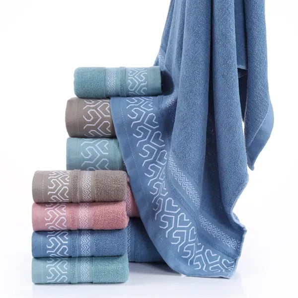 Soft Absorbent Cotton Bath Towel