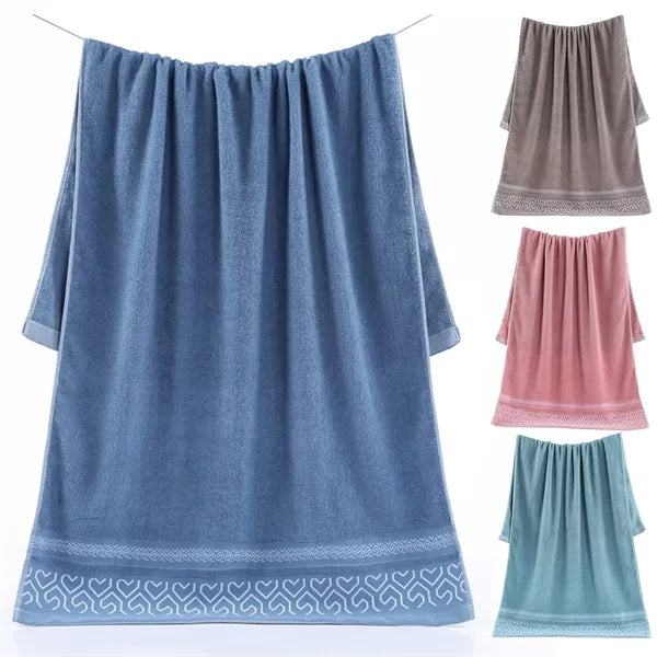 Soft Absorbent Cotton Bath Towel